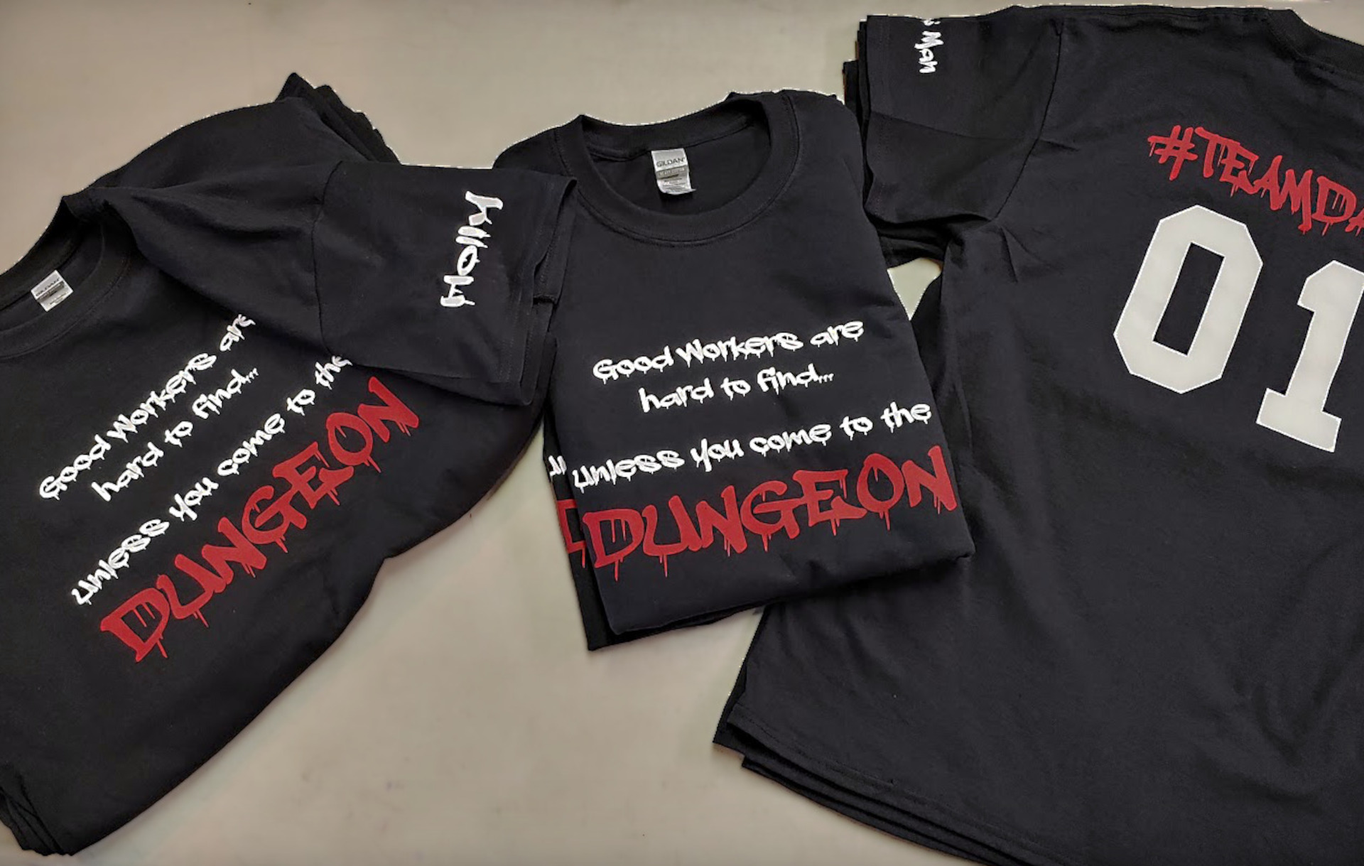 Dungeon Screen Printing